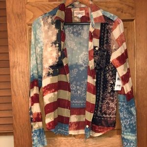 Denim and Supply American Blouse